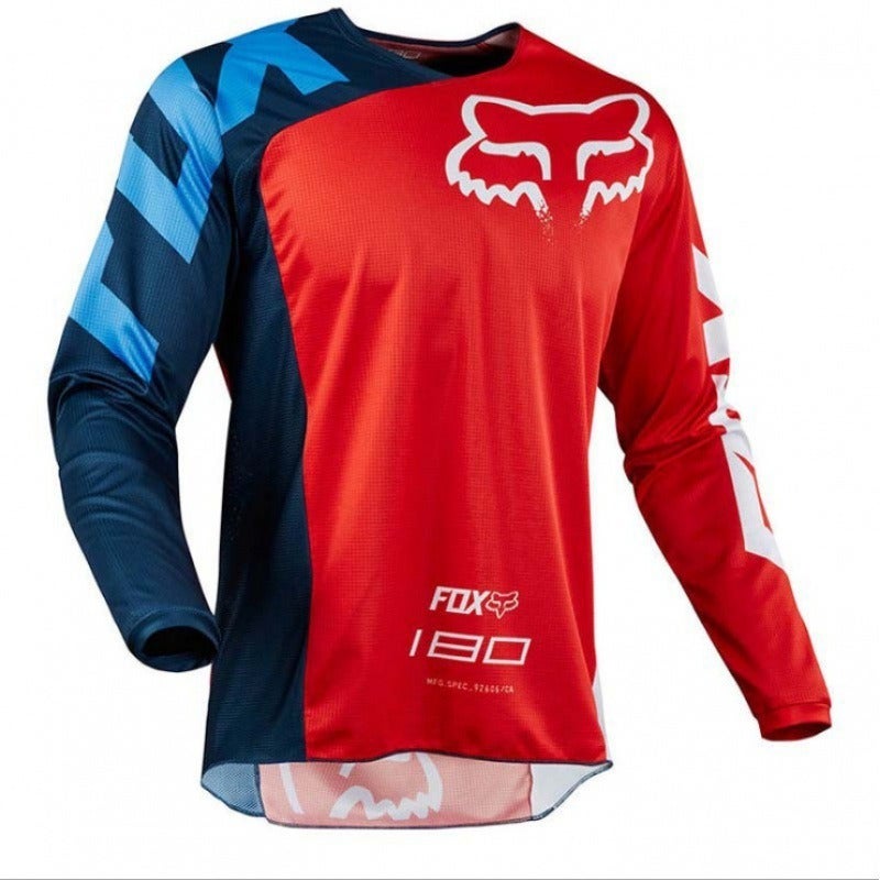 HUOAXIAO Long Sleeve Cycling Jersey Quick-Dry Breathable Downhill MTB Shirt for Men and Women - Image 1