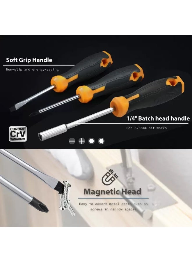 59-Piece 3.6V Electric Screwdriver Tool Set – Multi-Function Household Repair Kit - Image 3