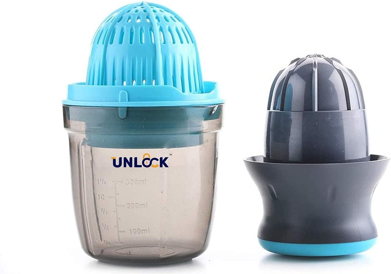 Unlock® 2 In One Multi Use Hand Press Manual Juicer For Pomegranate, Lime Fresh, Water Melon, Strawberry, Blueberry, Grapes Healthy Juice Anytime Fresh (Multi Color - Made In India) - Image 1