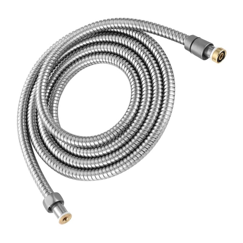 ENNIUS Bathroom Jet Spray Pipe Bathroom Hand Shower Pipe And Toilet Shower Jet Spray - Portable Bidet Spray For Toilet & Geyser Pipe Set | Toilet Hand Jet Spray Hose Pipe (ss / 1.25 Meter Tube) - Image 1
