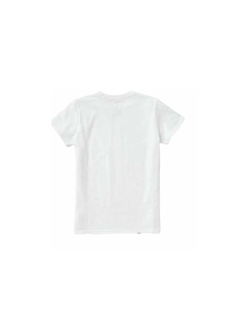 PRINTSHOP4ME Peace Love Women's T-Shirt–Cotton Half Sleeve Round Neck Soft&Breathable Fabric Casual Wear For Everyday Comfort|Gift For Special Events  - Image 4