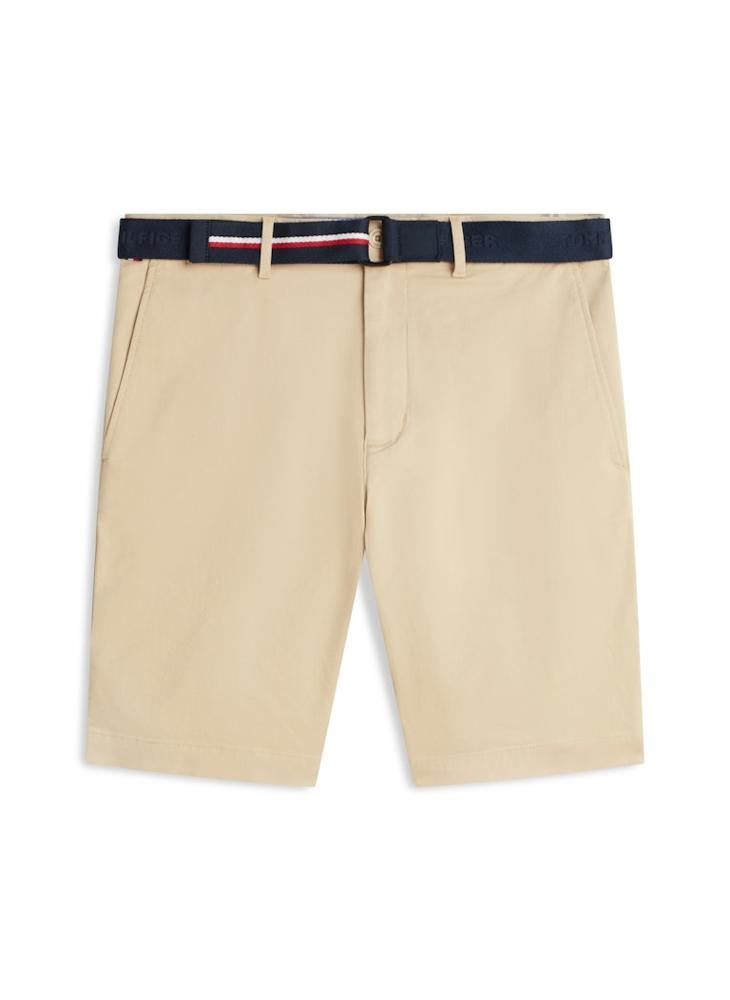 TOMMY HILFIGER Essential Regular Fit Shorts with Belt - Image 5