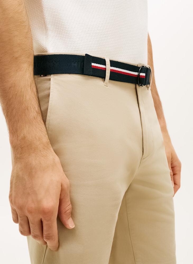 TOMMY HILFIGER Essential Regular Fit Shorts with Belt - Image 3