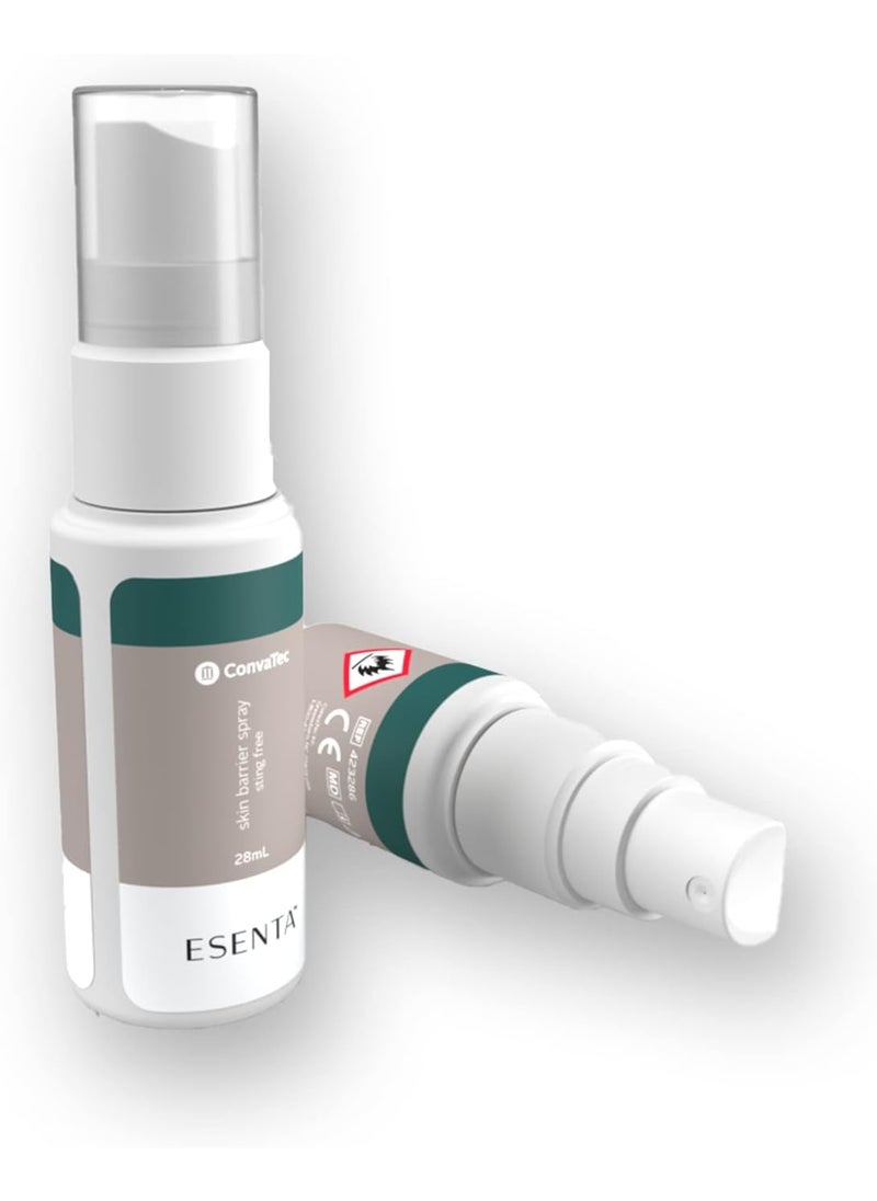convatec ConvaTec ESENTA Skin Barrier for Protection Around Stomas and Wounds, Silicone Based, Sting and Alcohol Free, 28 mL Pump Spray Bottle (Pack of 1) 