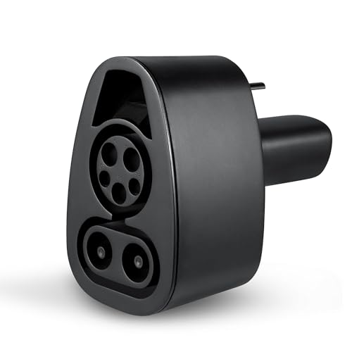 Lectron CCS1 to NACS Adapter for Tesla Model S, 3, X, Y (500A 500V) - for Tesla Owners Only - Fast Charge Your Tesla with CCS Chargers (Black) - Image 1
