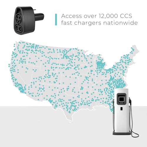 Lectron CCS1 to NACS Adapter for Tesla Model S, 3, X, Y (500A 500V) - for Tesla Owners Only - Fast Charge Your Tesla with CCS Chargers (Black) - Image 2