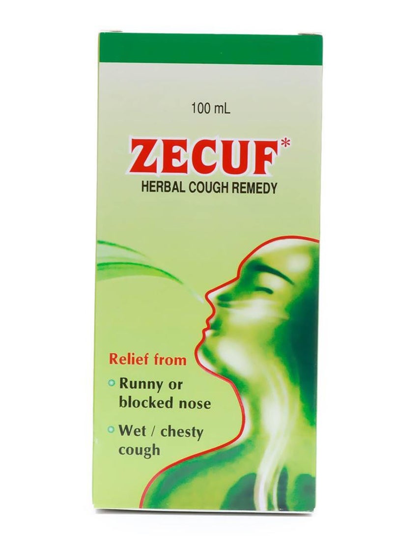Zecuf شراب السعال الخالي من السكر 100 مل - Image 1