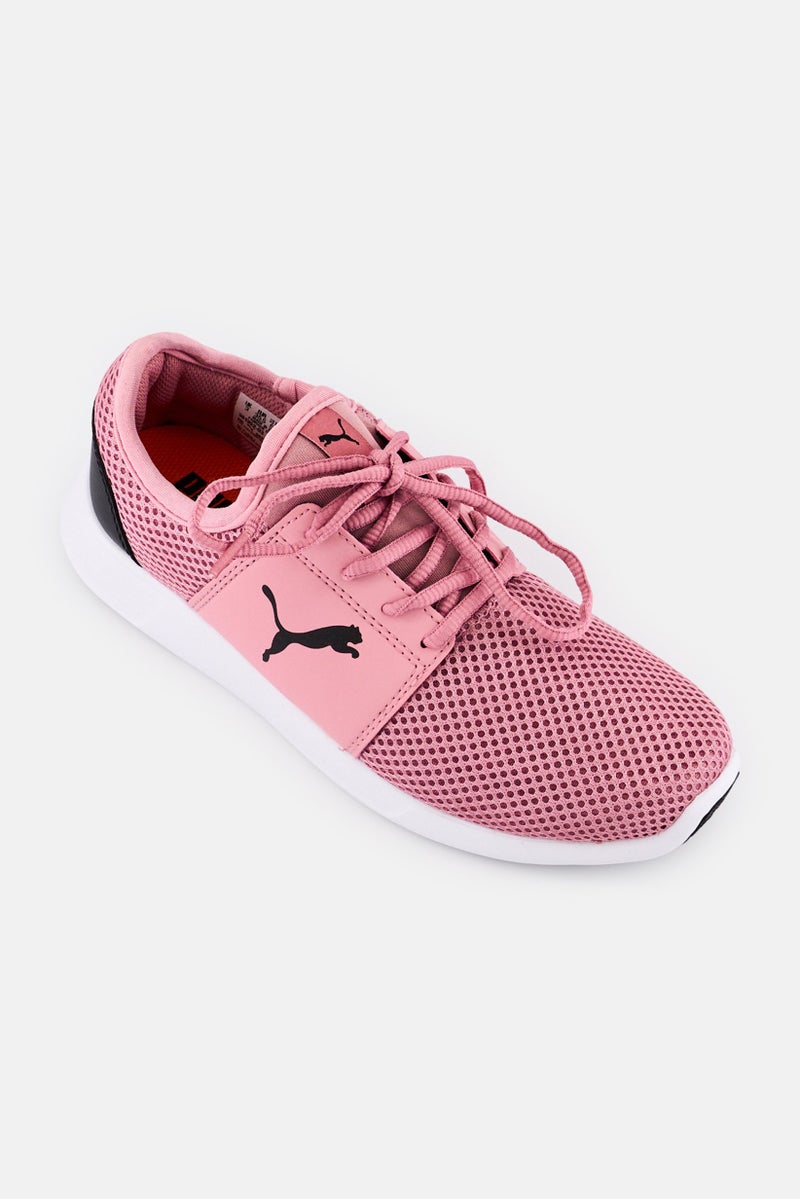 PUMA Women Lace Up Running Shoes, Pink - Image 1
