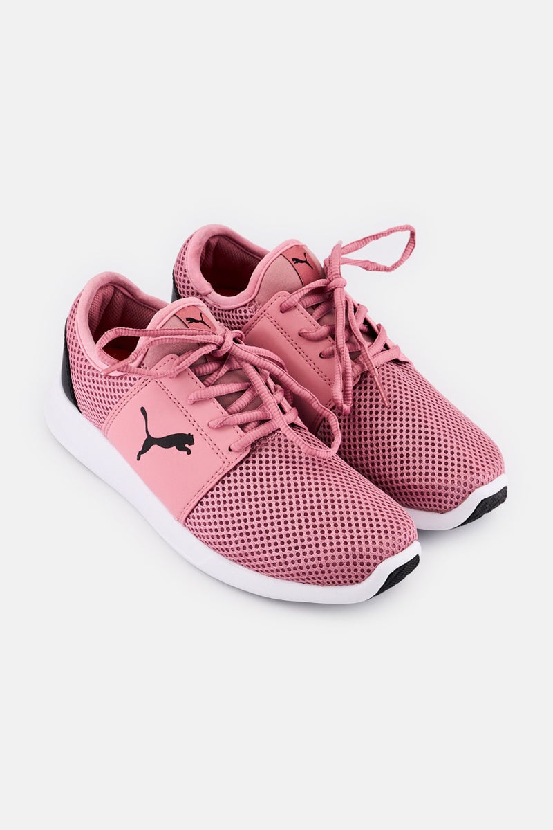 PUMA Women Lace Up Running Shoes, Pink - Image 2