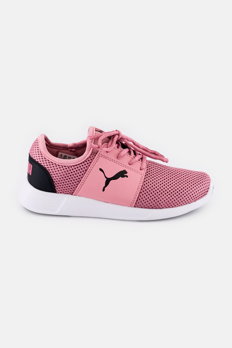 PUMA Women Lace Up Running Shoes, Pink - Image 4