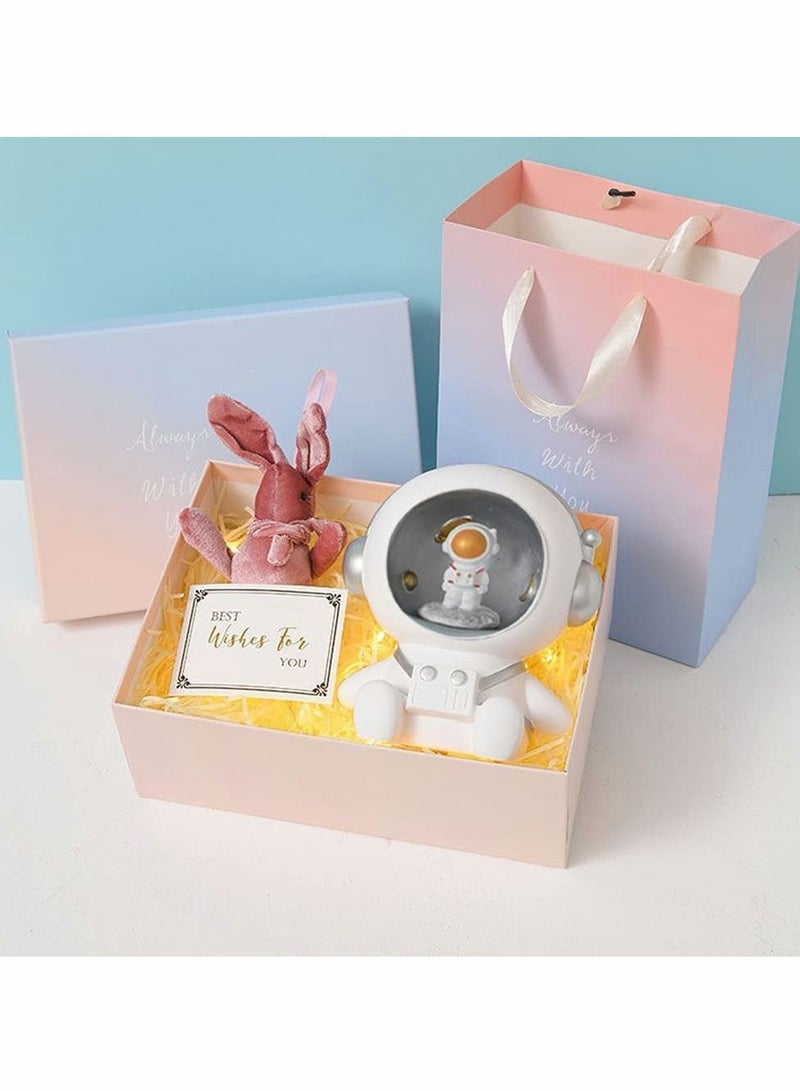 KASTWAVE بنابض المال، صندوق المال لتوفير العملات، حصالة رائد الفضاء، مصرف العملات لشكل رائد الفضاء، جرة توفير المال، تماثيل رائد الفضاء زخارف للمكتب والمنزل، هدايا عيد ميلاد للأطفال والبالغين - Image 5