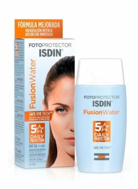 Photoprotector Waterproof Sunscreen Cream SPF 50+ Clear 50ml