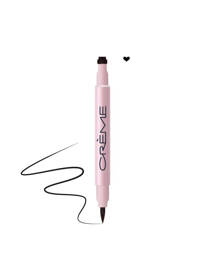 The Creme Shop Freckle Stamps Eyeliner (Heart Black)  - Image 1