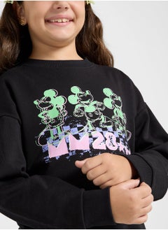 Disney Mickey Mouse Graphic Sweat Shirt  - Image 3
