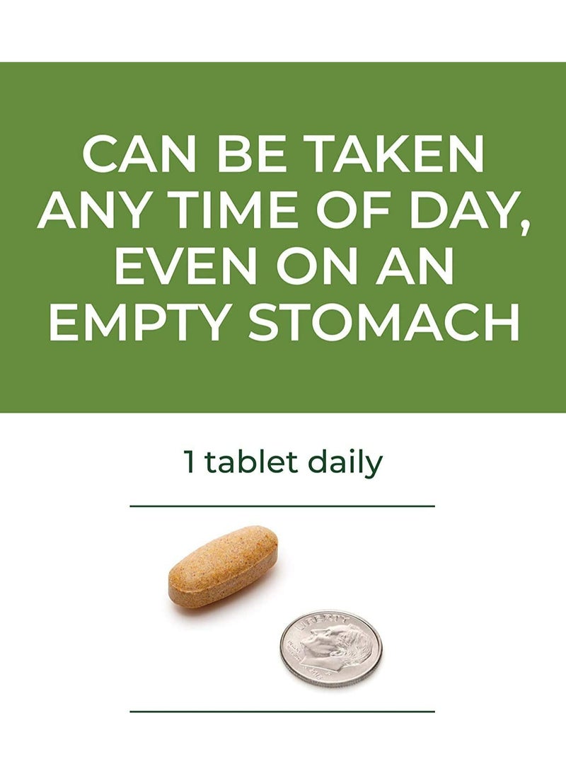 MegaFood - MegaFood Men's One Daily - Multivitamin Immune Support - Muscle Health Bone Health - Energy Metabolism Dietary Supplement 90 Teablets / 90 Servings - Image 1