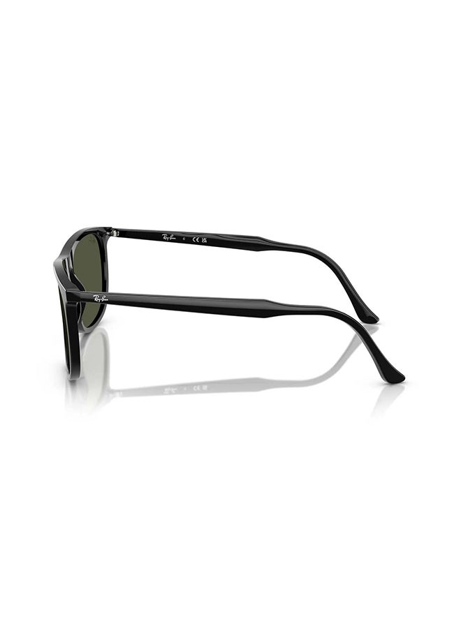 Ray-Ban Unisex RB2216 901/B1 Unisex's Full Rim Rectangular Sunglasses - Lens Size: 61 mm - Image 3