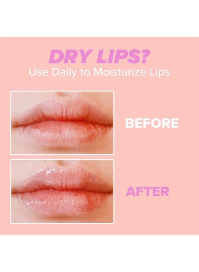 I DEW CARE I Dew Care Lip Mask - Plush Party | Overnight Moisturizing Vitamin C Sleeping Balm, With Cocoa Butter For Dry Lips, 0.42 Oz  - Image 3