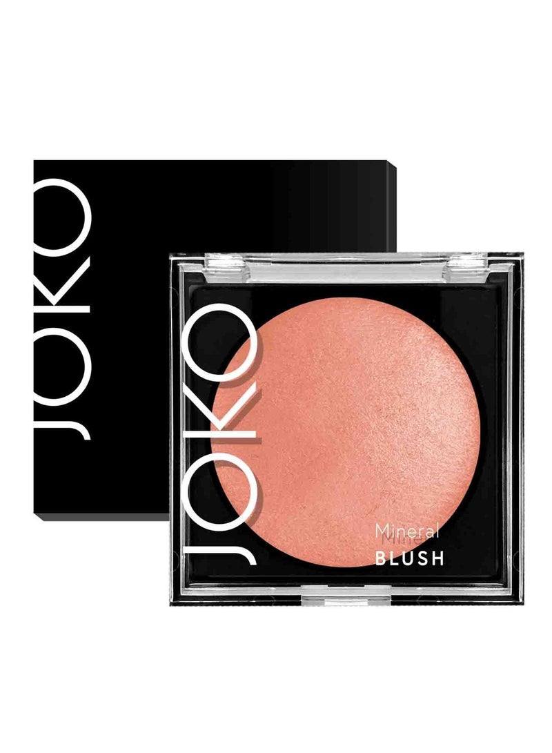 جوكو أحمر خدود معدني للوجه معزز بزيت الأرغان رقم 13