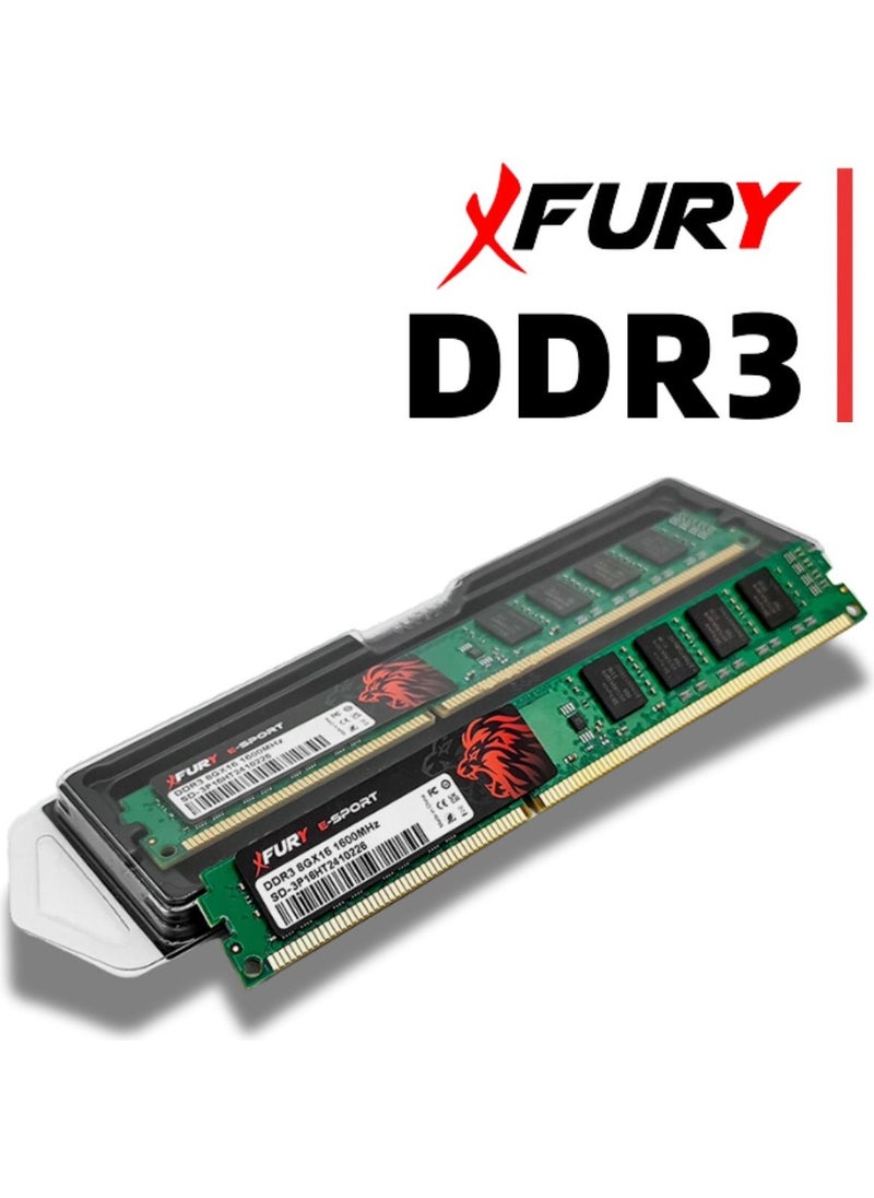 Fury E-Sport Ddr3 8gb 1600MHZ Desktop RAM Memory  - Image 1