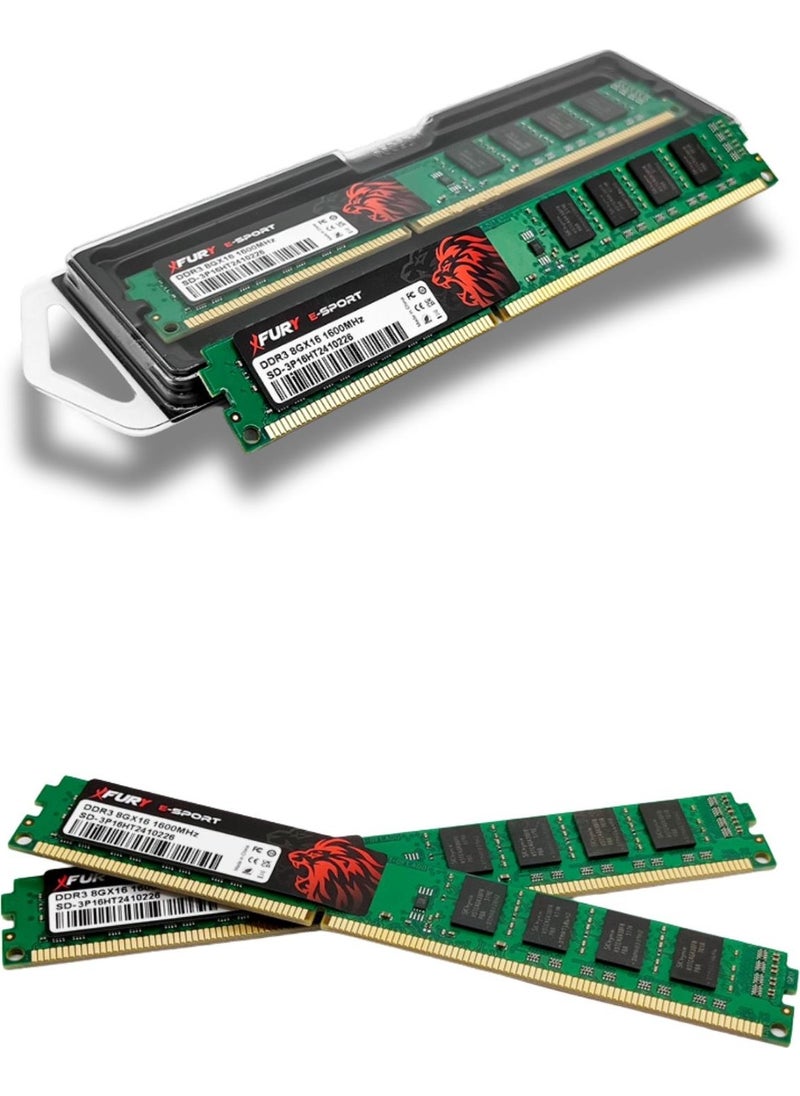 Fury E-Sport Ddr3 8gb 1600MHZ Desktop RAM Memory  - Image 4