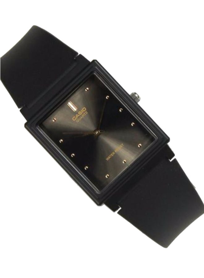 CASIO Men Water Resistant Analog Watch MQ-38-1AV - 37 mm - Black - Image 3