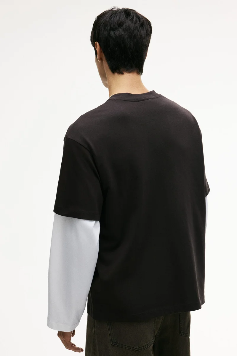 H&M  Loose Fit T-shirt for Men | Best Price UAE