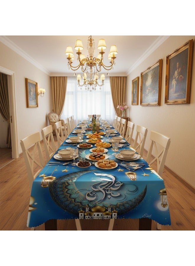 Y&D 40-70CM Ramadan Mubarak Eid Decoration Kitchen Restaurant Meal Waterproof Anti Fouling Tablecloth - Image 3
