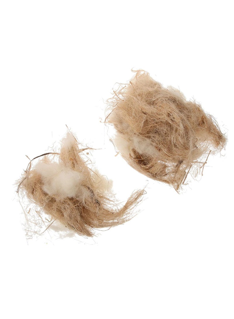 SYOSI مواد تعشيش طبيعية مختلطة للطيور، مواد تعشيش للبادجي، الببغاء، الفينش، الكناري، وطيور أخرى 40غ/1.4 أونصة - Image 3