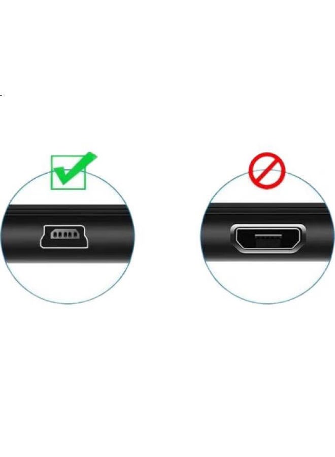 Ten Flashes Canon Camera Data Cable Eos 600D 5D2 60D 7D Computer Connection Cable Mini Usb Charging Cable 5D3 Dslr 650D 550D Transmission Cable - Image 1