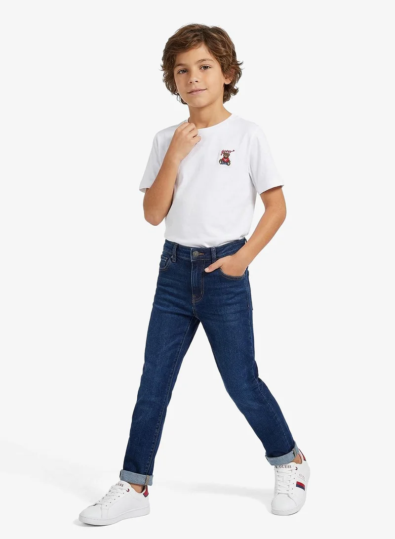 GUESS Youth Graphic Crew Neck T-Shirt