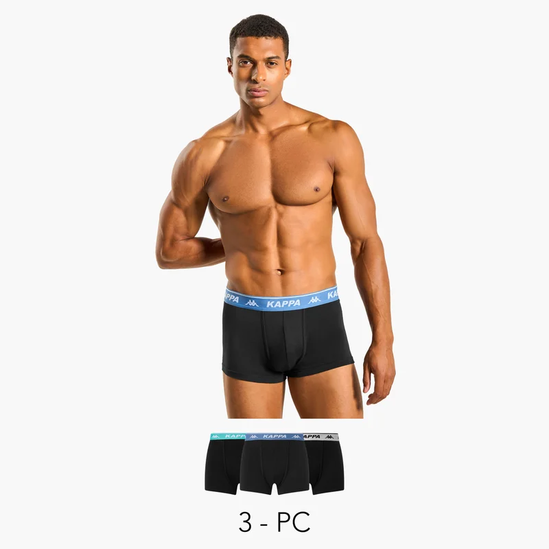 كابا Set of 3 - Kappa Elasticated Waist Trunks