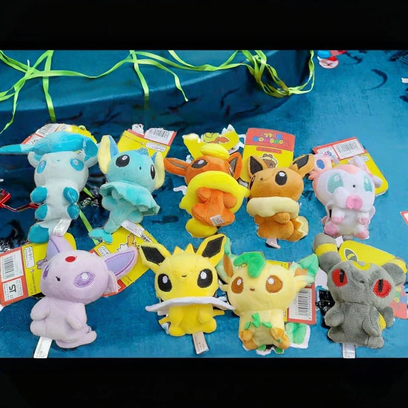 Bluejw Cute 10cm Pikachu Plush Keychain – Super Soft Stuffed Animal Toy Filled with PP Cotton, Kawaii Anime Hot Model Pokémon Collectible for Fans & Kids - Image 4