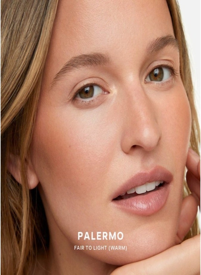 SAIE SuperSuede™ Radiant Talc-Free Baked Powder Bronzer Palermo 8g – Natural Sun-Kissed Glow Bronzing Powder - Image 3
