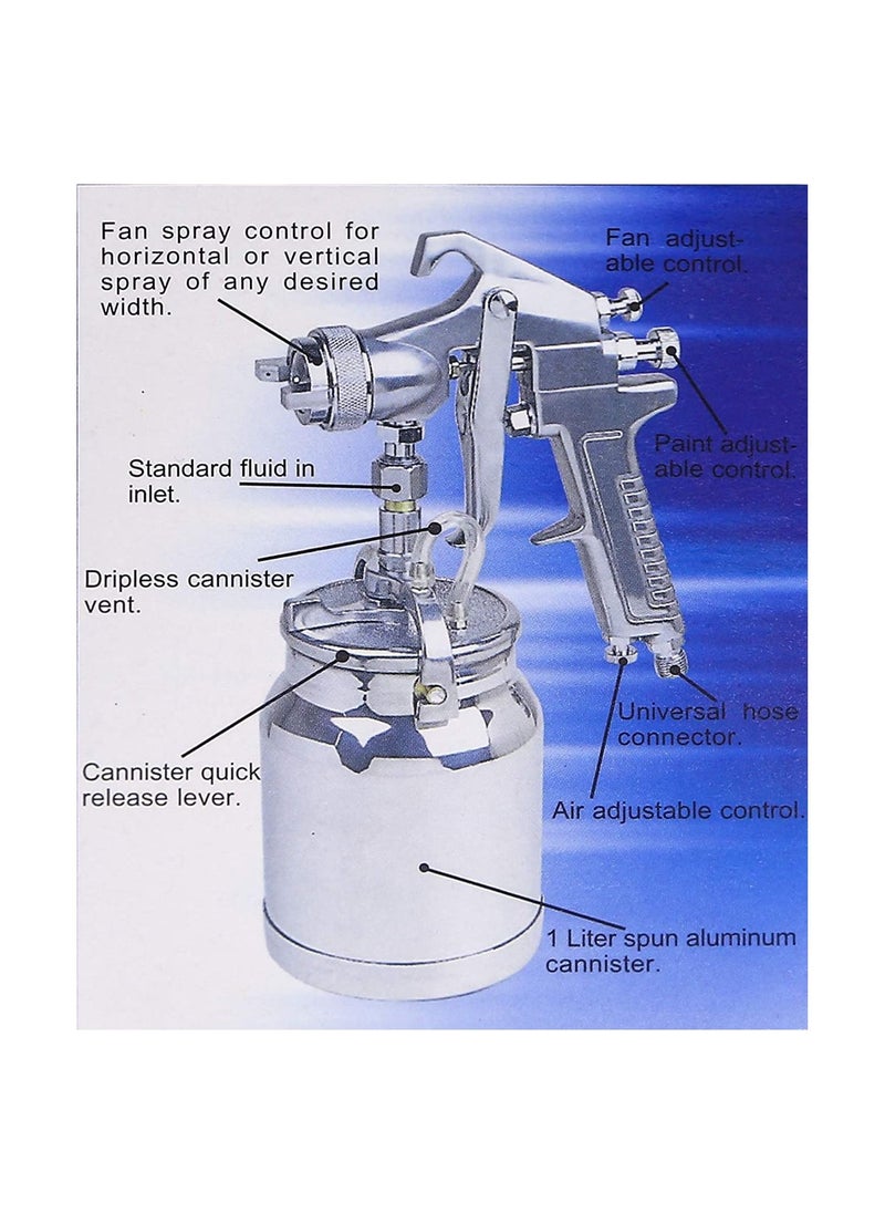 RACO RACO Voylet Spray Gun 1.8MM Nozzle MZ-2000S  - Image 2