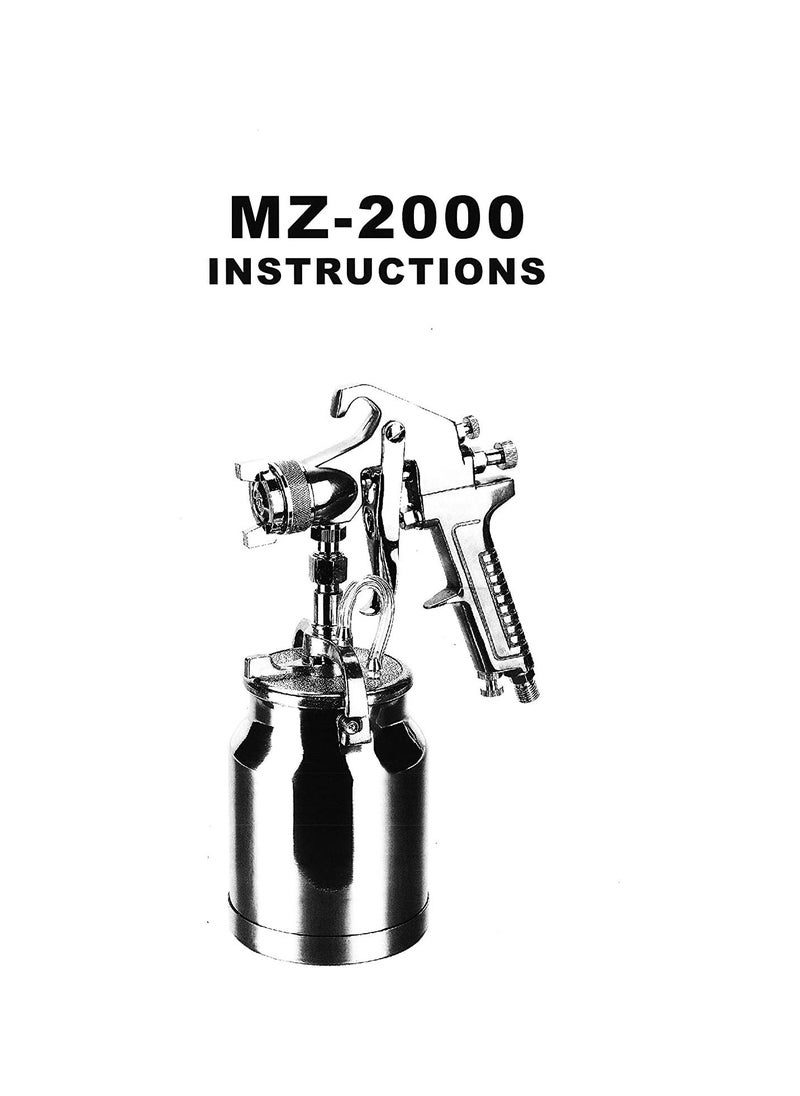 RACO RACO Voylet Spray Gun 1.8MM Nozzle MZ-2000S  - Image 3