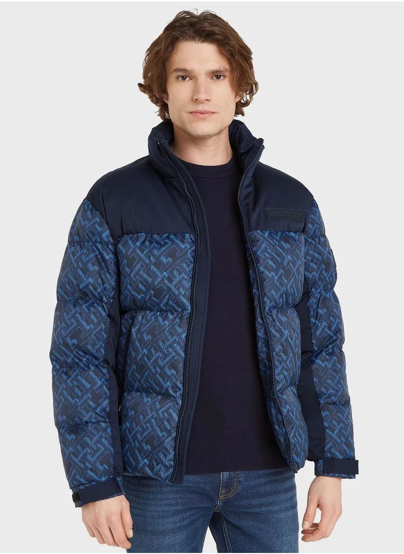 TOMMY HILFIGER Printed Zip Through Jacket
