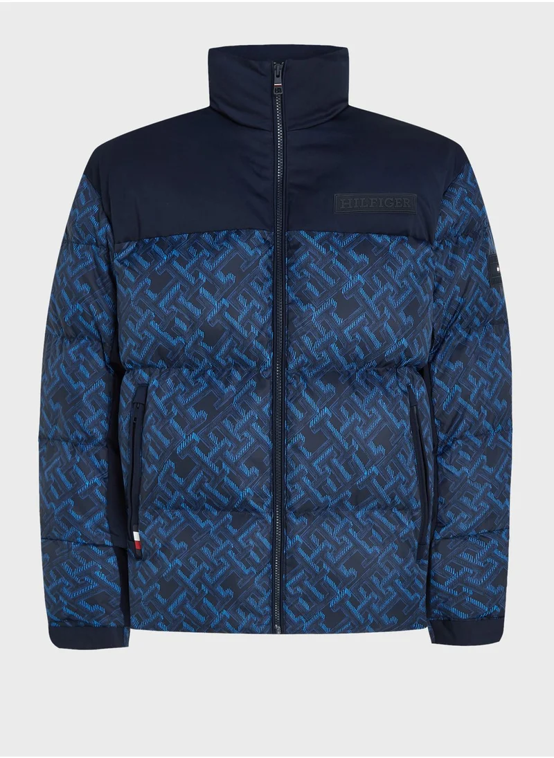 TOMMY HILFIGER Printed Zip Through Jacket