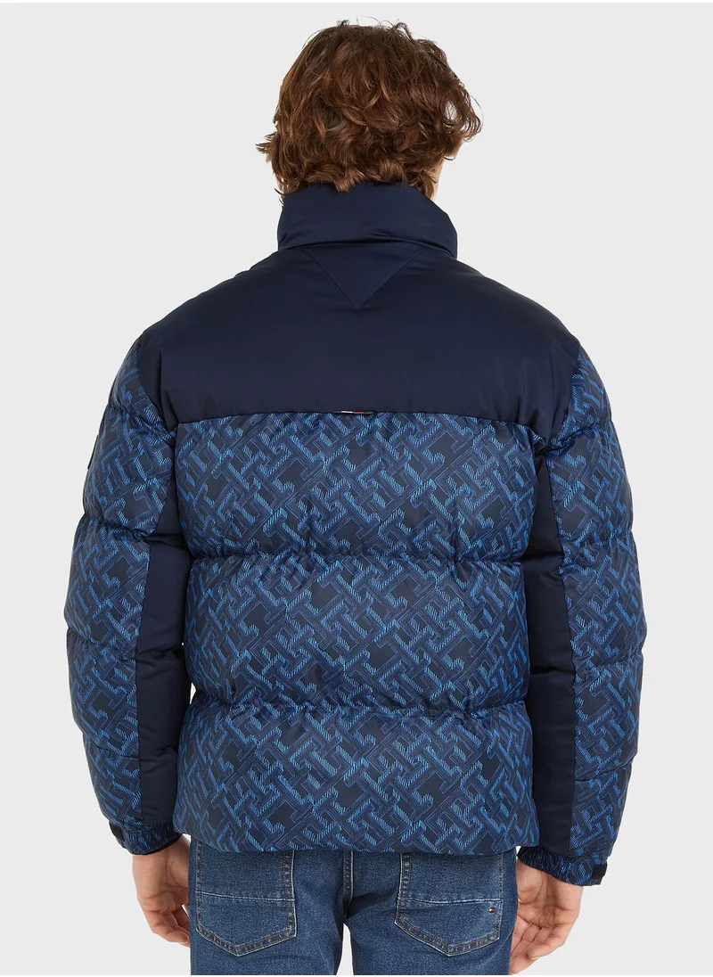 TOMMY HILFIGER Printed Zip Through Jacket