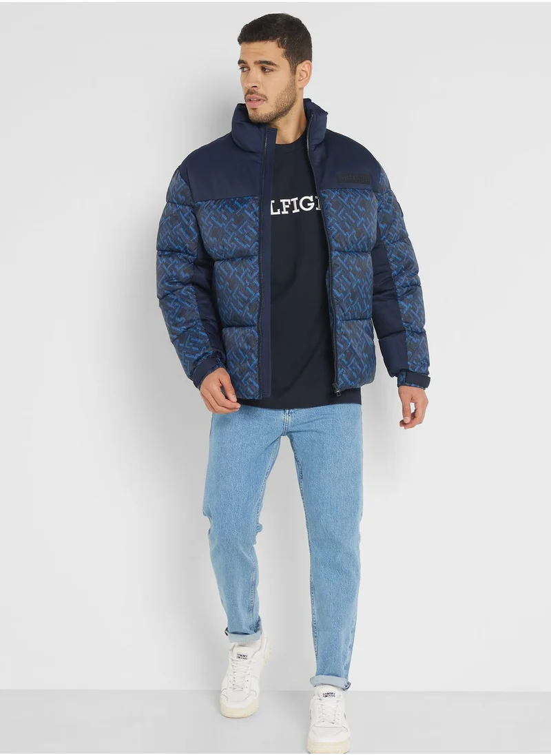 TOMMY HILFIGER Printed Zip Through Jacket
