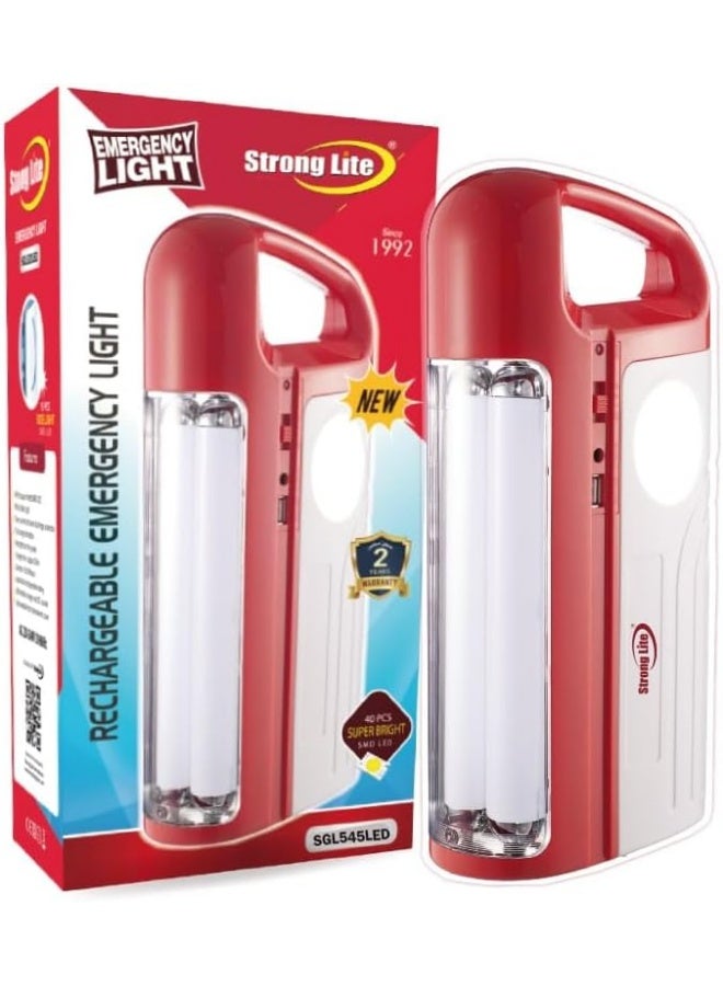 Stronglight SGL545LED Rechargeable LED Emergency Light, White/Blue