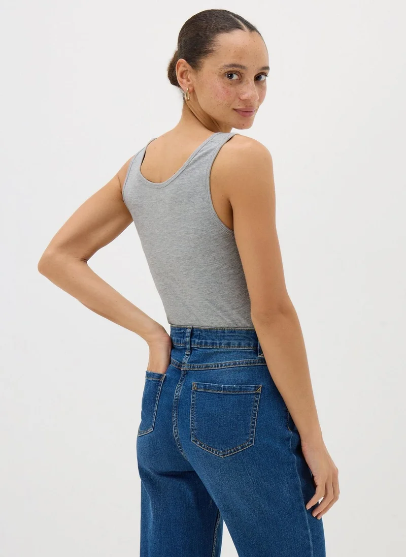 Matalan Grey Longline Vest Top