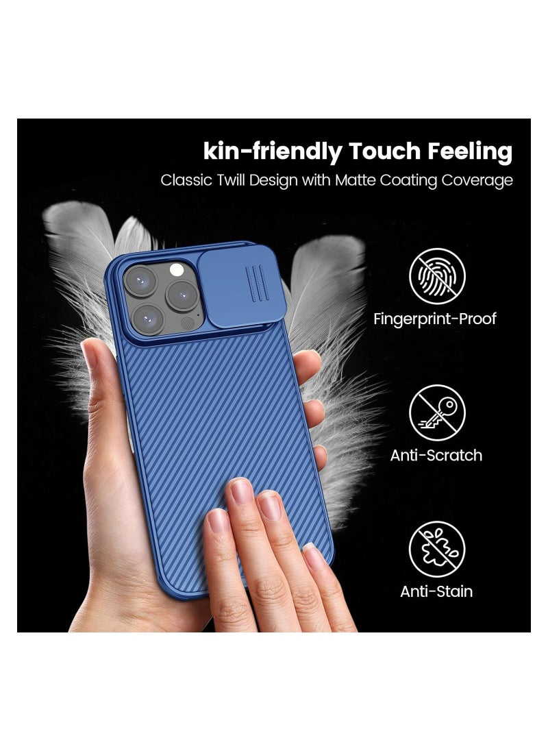 Nillkin - iPhone 15 Pro Max Case Camshield Pro Slide Camera Protection Back Cover TPU Edges Hard PC Back Frame Shockproof Case  for iPhone 15 Pro Max - Image 1