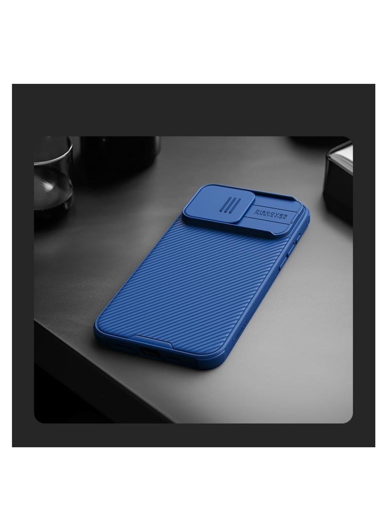 Nillkin - iPhone 15 Pro Max Case Camshield Pro Slide Camera Protection Back Cover TPU Edges Hard PC Back Frame Shockproof Case  for iPhone 15 Pro Max - Image 1