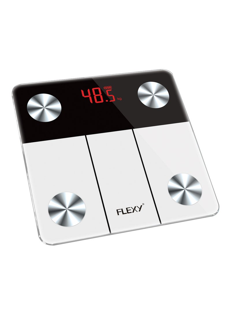 Flexy - Digital Apps Enabled Weighing Scale To Check BMI Fat Water And Muscle Tone - Image 1