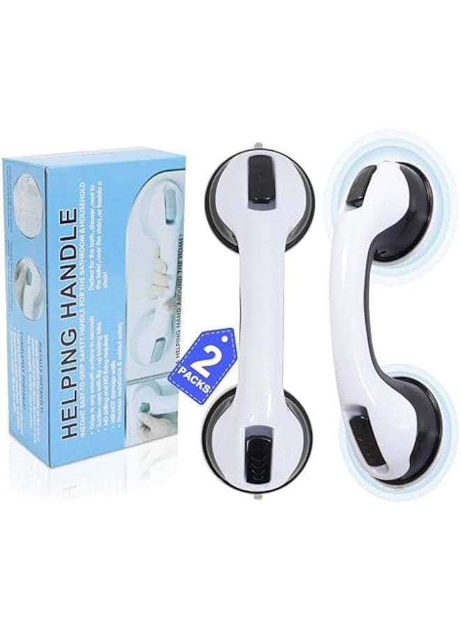 Generic Shower Grab Bars for Seniors, 250BL Shower Handles for Elderly Suction, Safety Heavy Bathtubs Grab Bars 2PCS Handicap Grab Bars Support for Bathroom/Showers/Toilet  - Image 1
