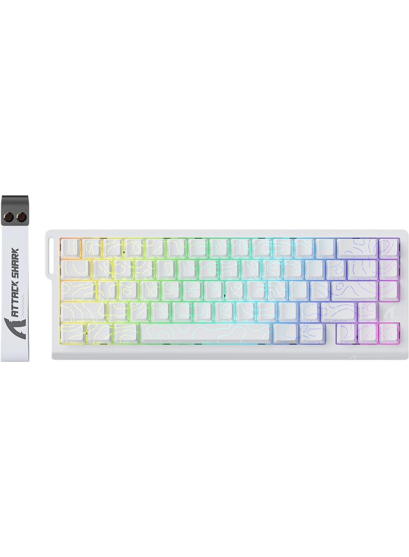 attackshark Attackshark X68 He Mechanical Gaming Keyboard wired Connection Type: Wired