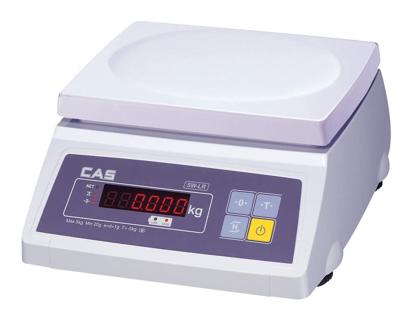 CAS Digital Kitchen Scale Retail weighing scale Use for Kitchen kirana shop With 1 Year Warranty Pan size 9x8 Inches 1kg x 100mg Accuracy - Image 1