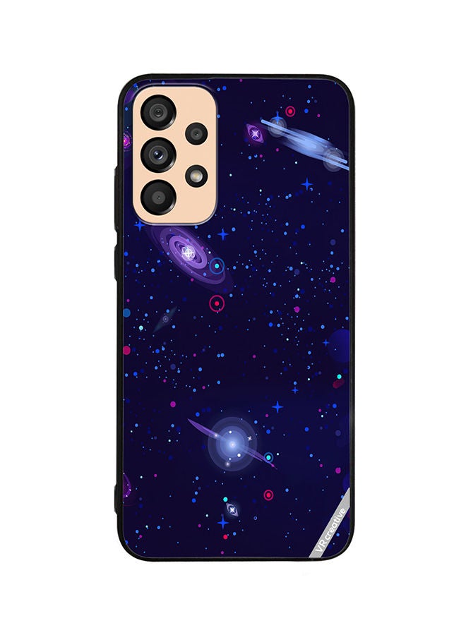 VR CREATIVE Protective Case Cover For Samsung Galaxy A33 5G Galaxy Space Design Multicolour - Image 1