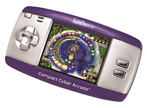 Lexibook وحدة ألعاب مدمجة سيبر أركيد المحمولة 250 لعبة LCD بنفسجي JL2375PR - Image 1