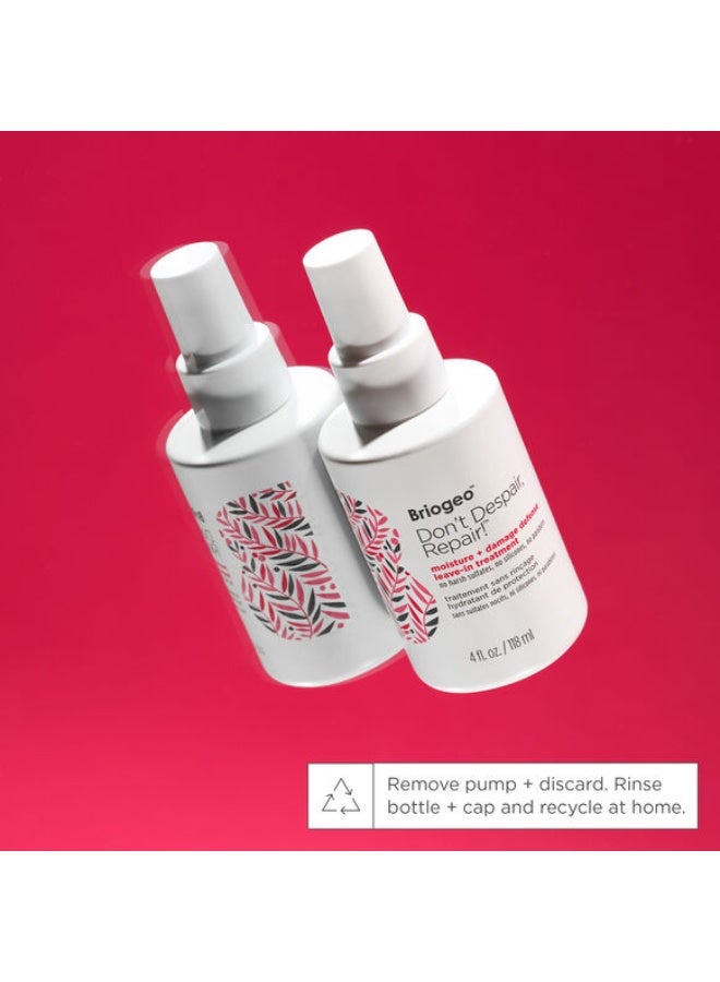 Briogeo Don't Despair, Repair!™Moisture + Damage Defense Leave-In Treatment  118ML - Image 4